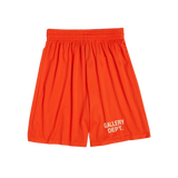 Gallery Dept. Studio English Logo Gym Shorts Orange