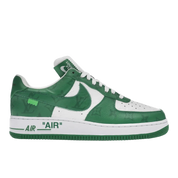 Louis Vuitton Nike Air Force 1 Low By Virgil Abloh White Green