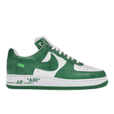 Louis Vuitton Nike Air Force 1 Low By Virgil Abloh White Green