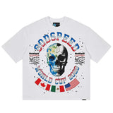 Godspeed Planet Fútbol Tee White