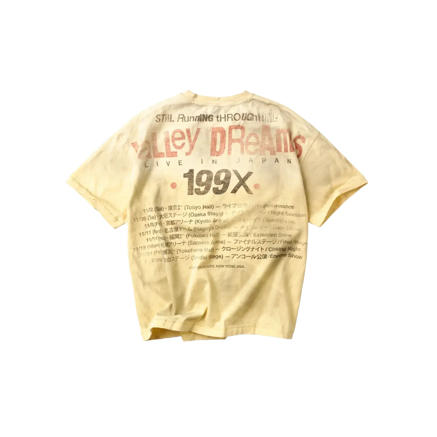 Vale Forever Valestar Tee Yellow