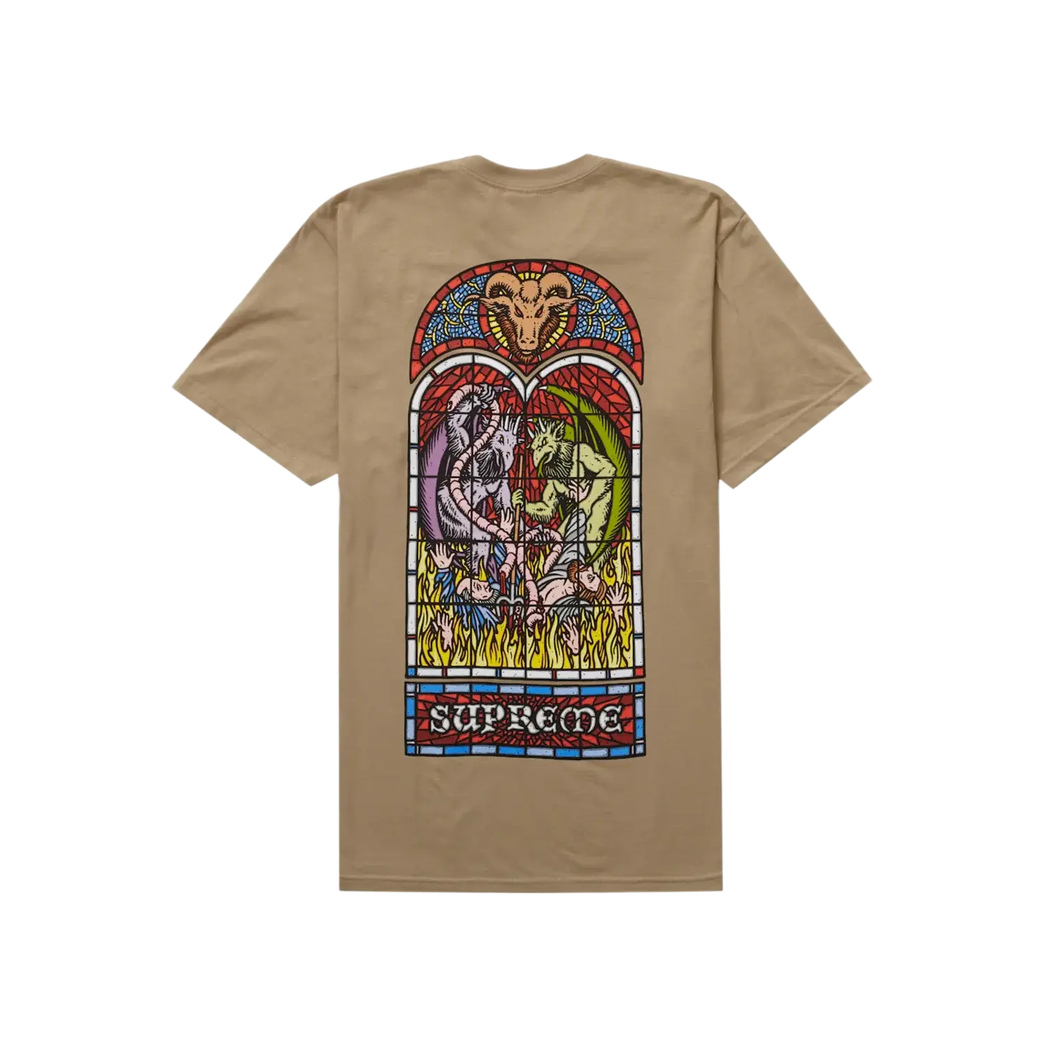 Supreme Worship Tee Khaki