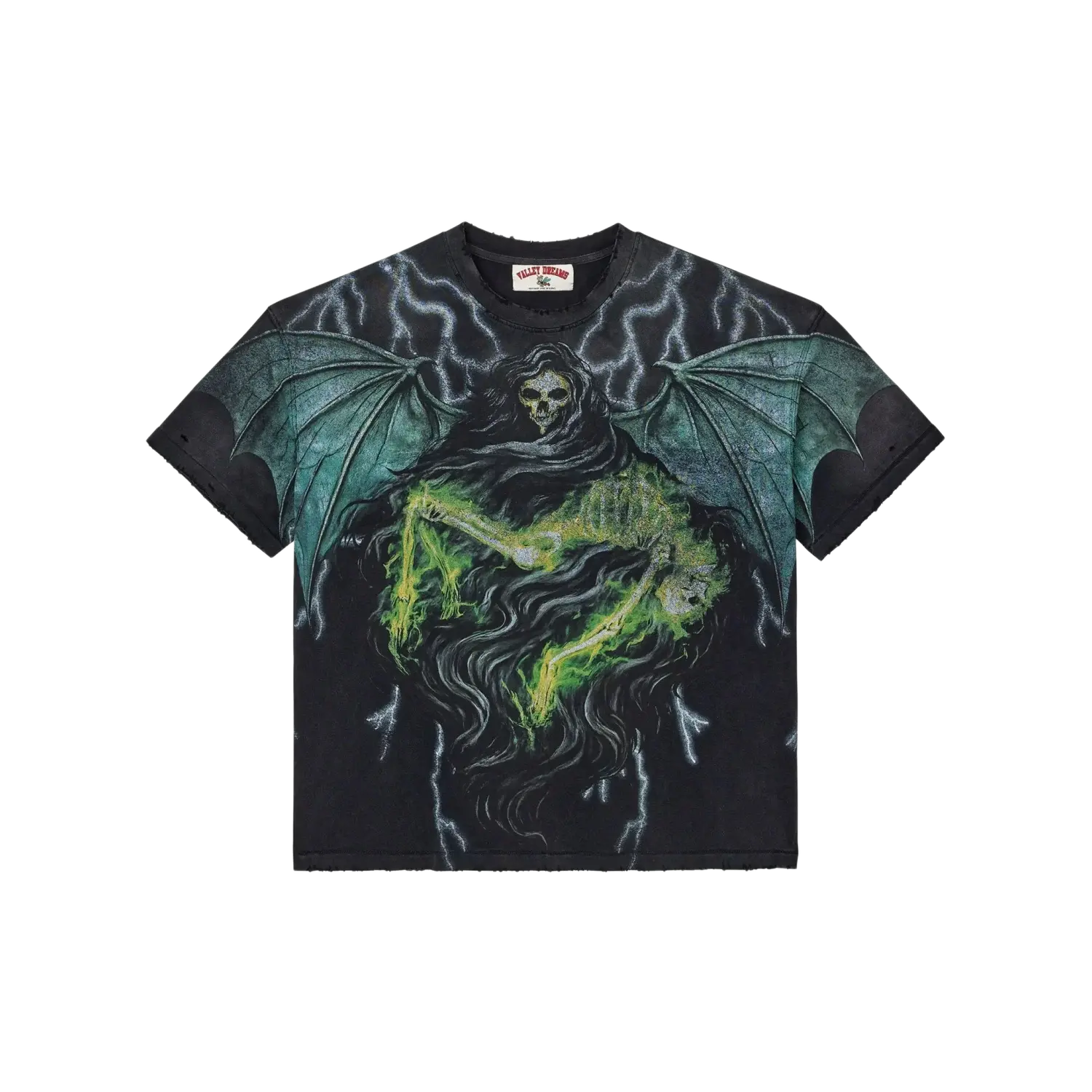 Vale Forever Grim Big Tee Black