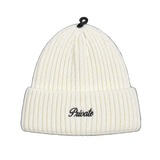 Mini Logo Beanie Cream/Black