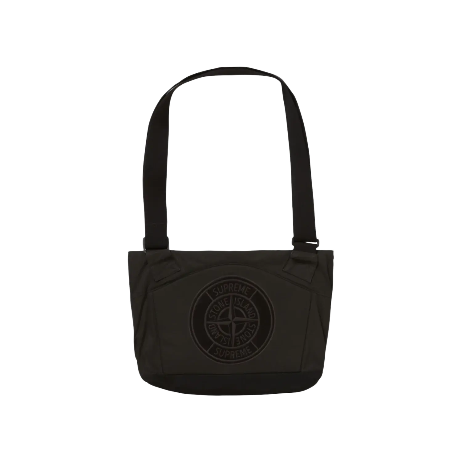 Supreme Stone Island Stripe Messenger Bag 7L Black