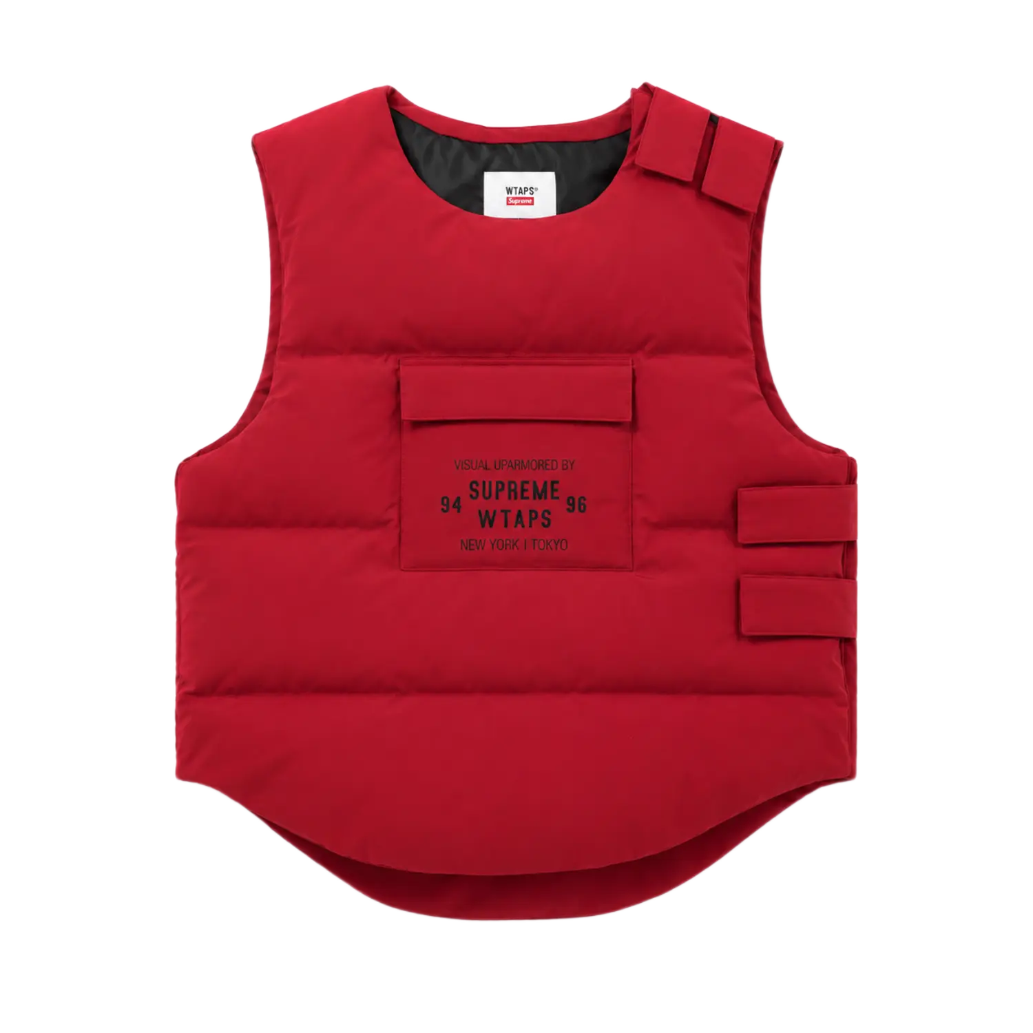 Supreme WTAPS Tactical Down Vest Red