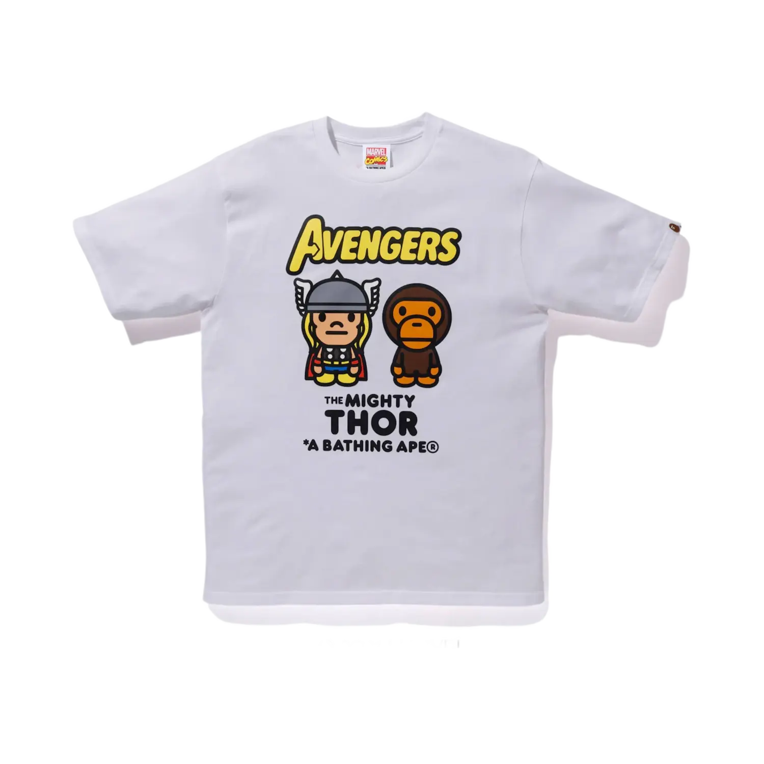 BAPE x Marvel Comics Milo Mighty Thor Tee White
