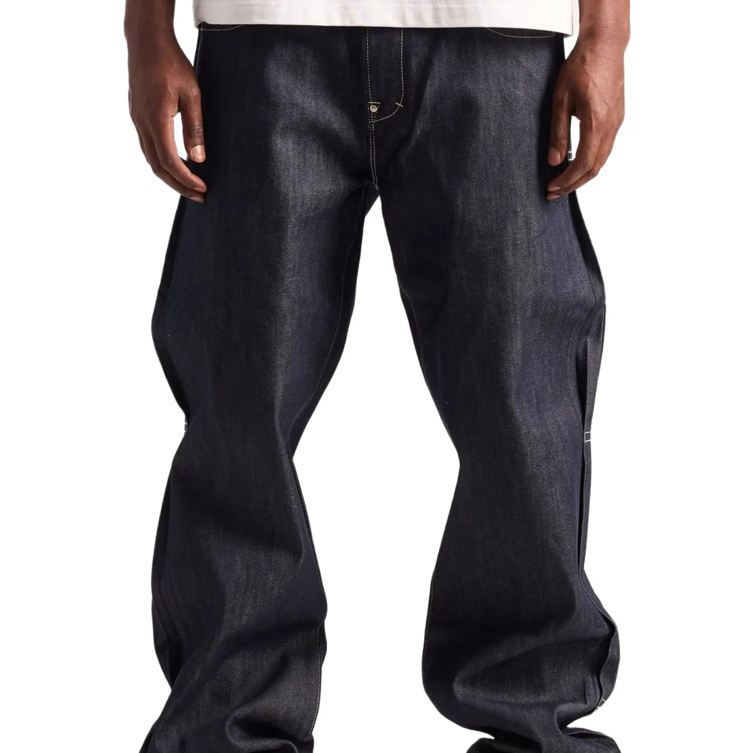 Embellish Brooklyn Baggy Work Jean Raw Denim
