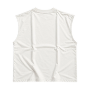 GRID Cut-Off Tee Off-White