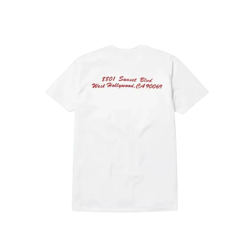 Supreme West Hollywood Box Logo Tee White