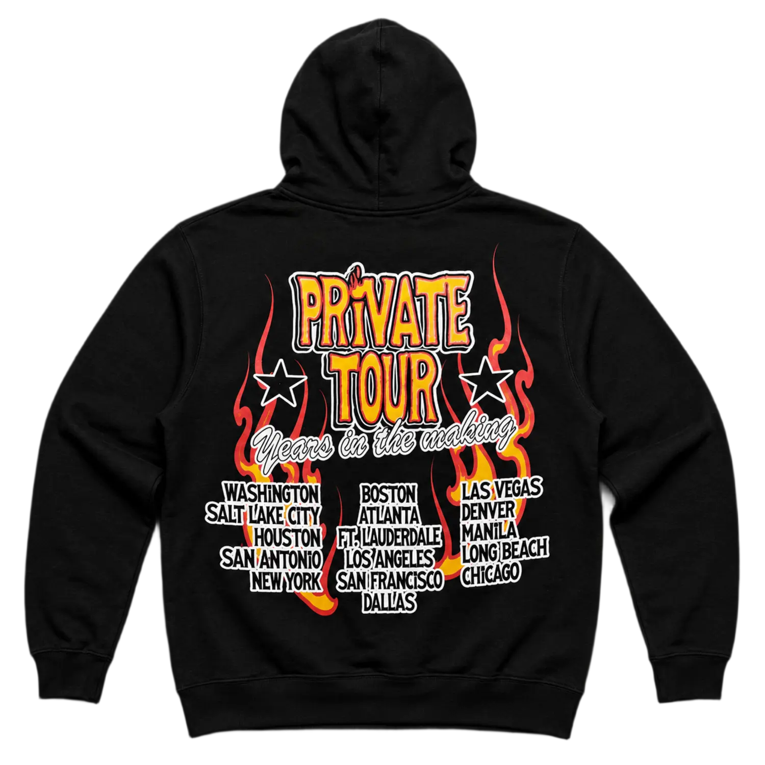 Back On Road Hoodie Black