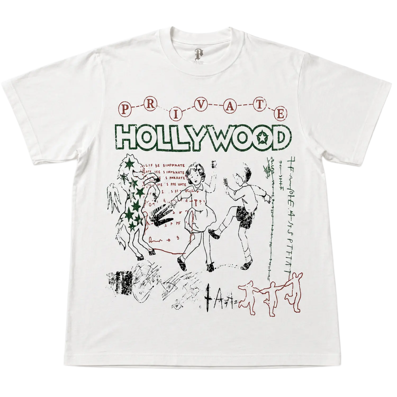 Private Hollywood Tee White