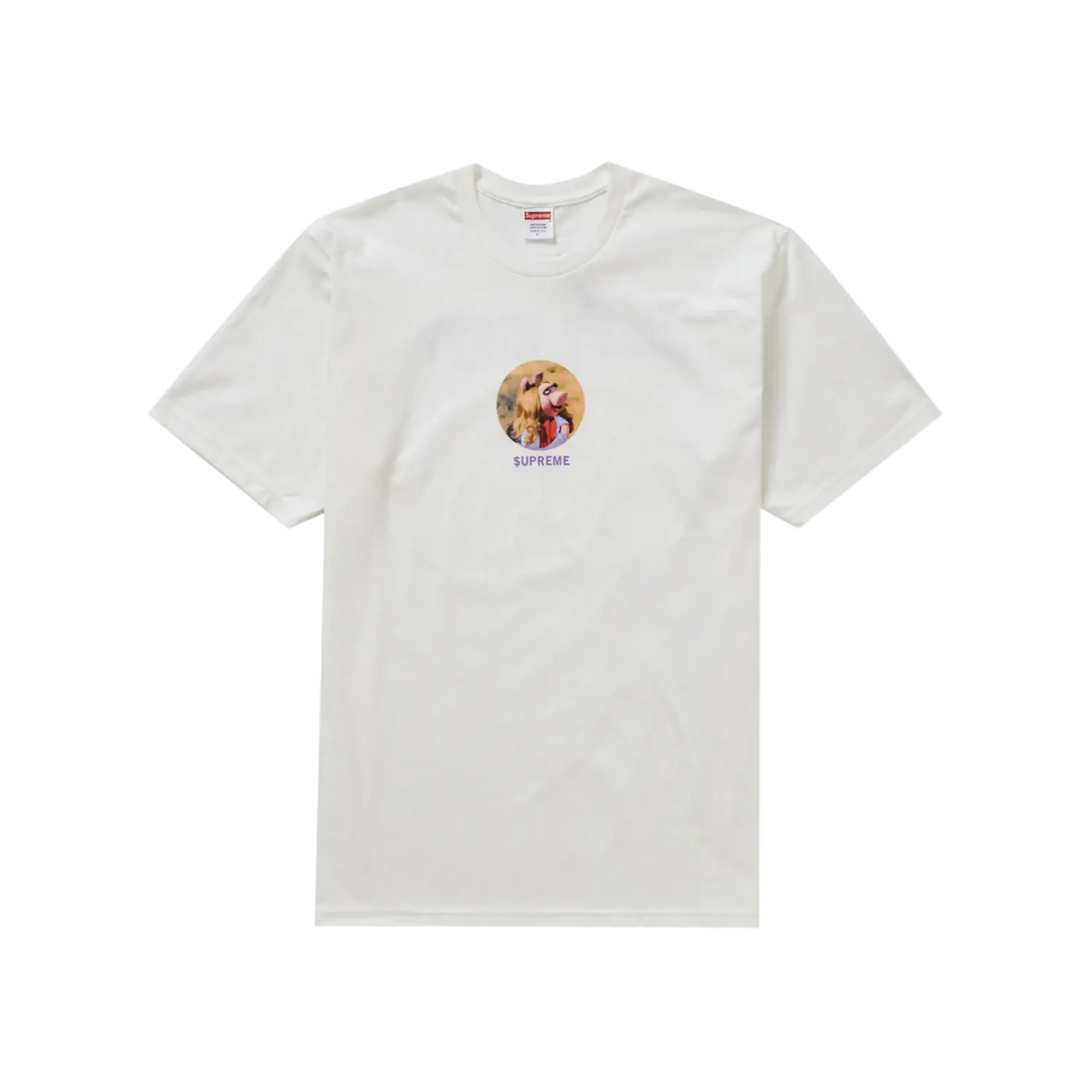 Supreme Miss Piggy Tee White