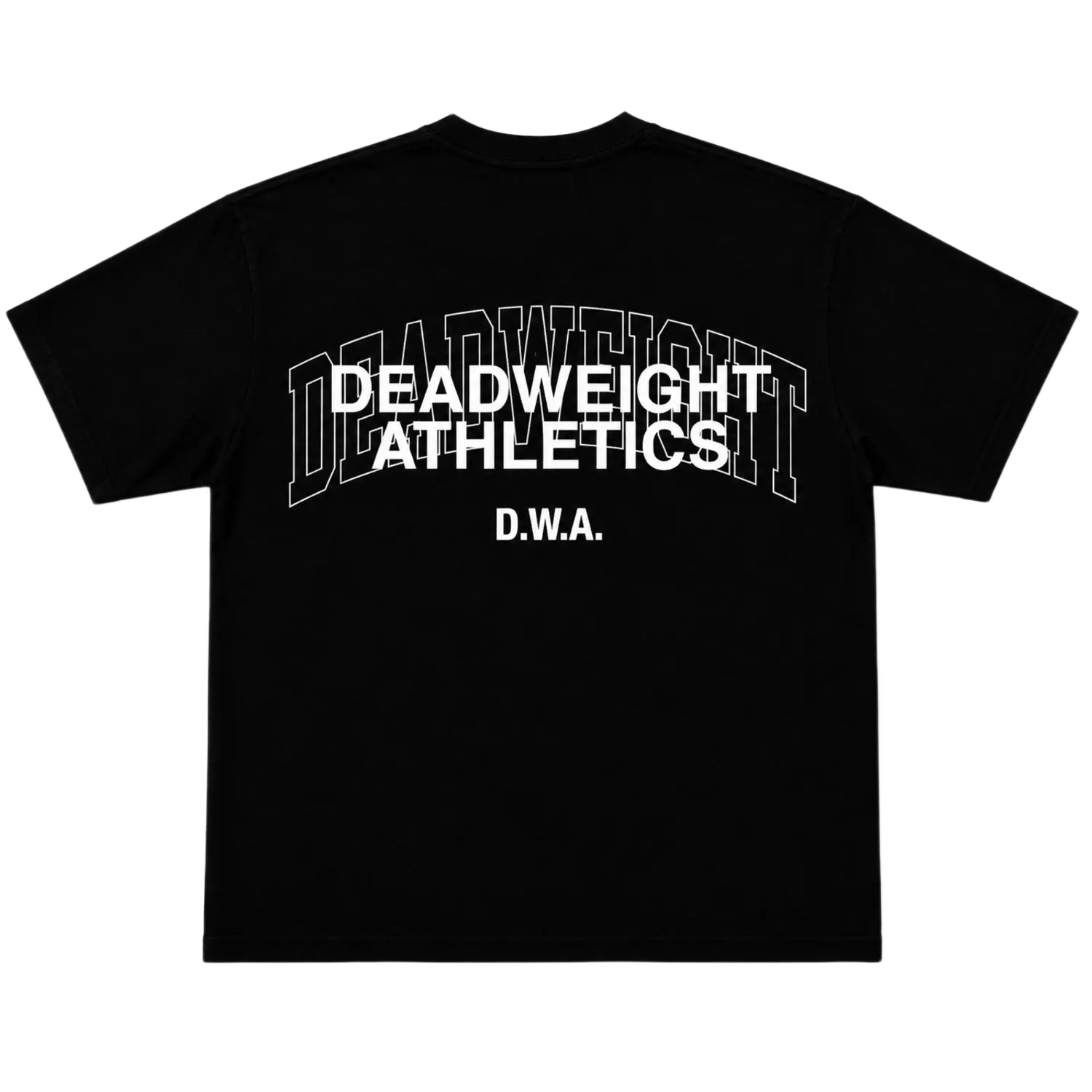 Deadweight Athletics Varsity Tee Black