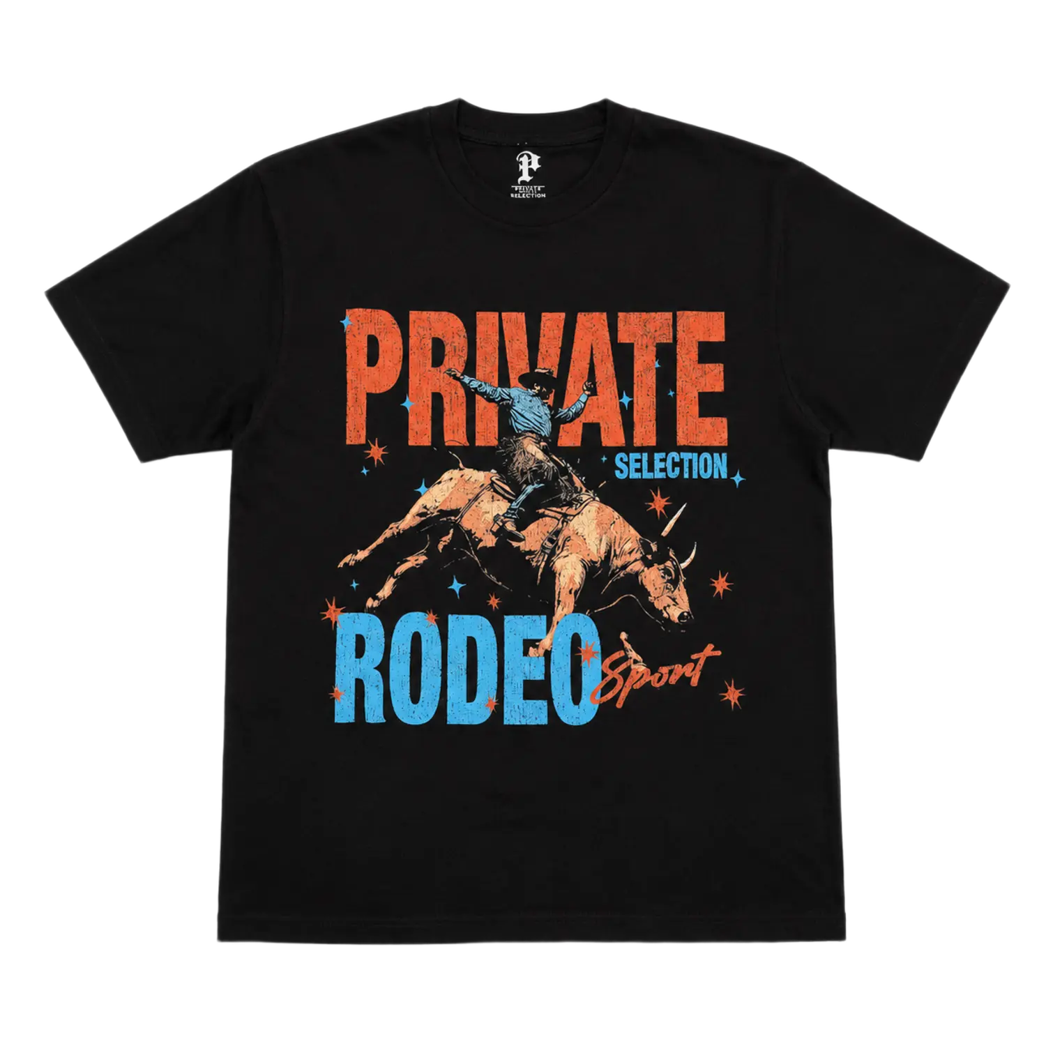 Private Rodeo Tee Black