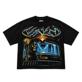 VAYN Last Ride Drop Crop Tee Black
