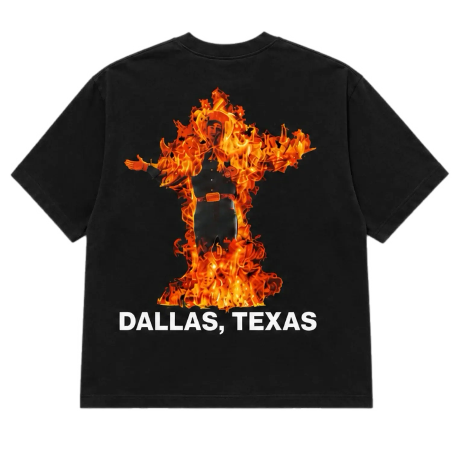 Gasoline Inferno Tee Black