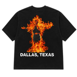 Gasoline Inferno Tee Black