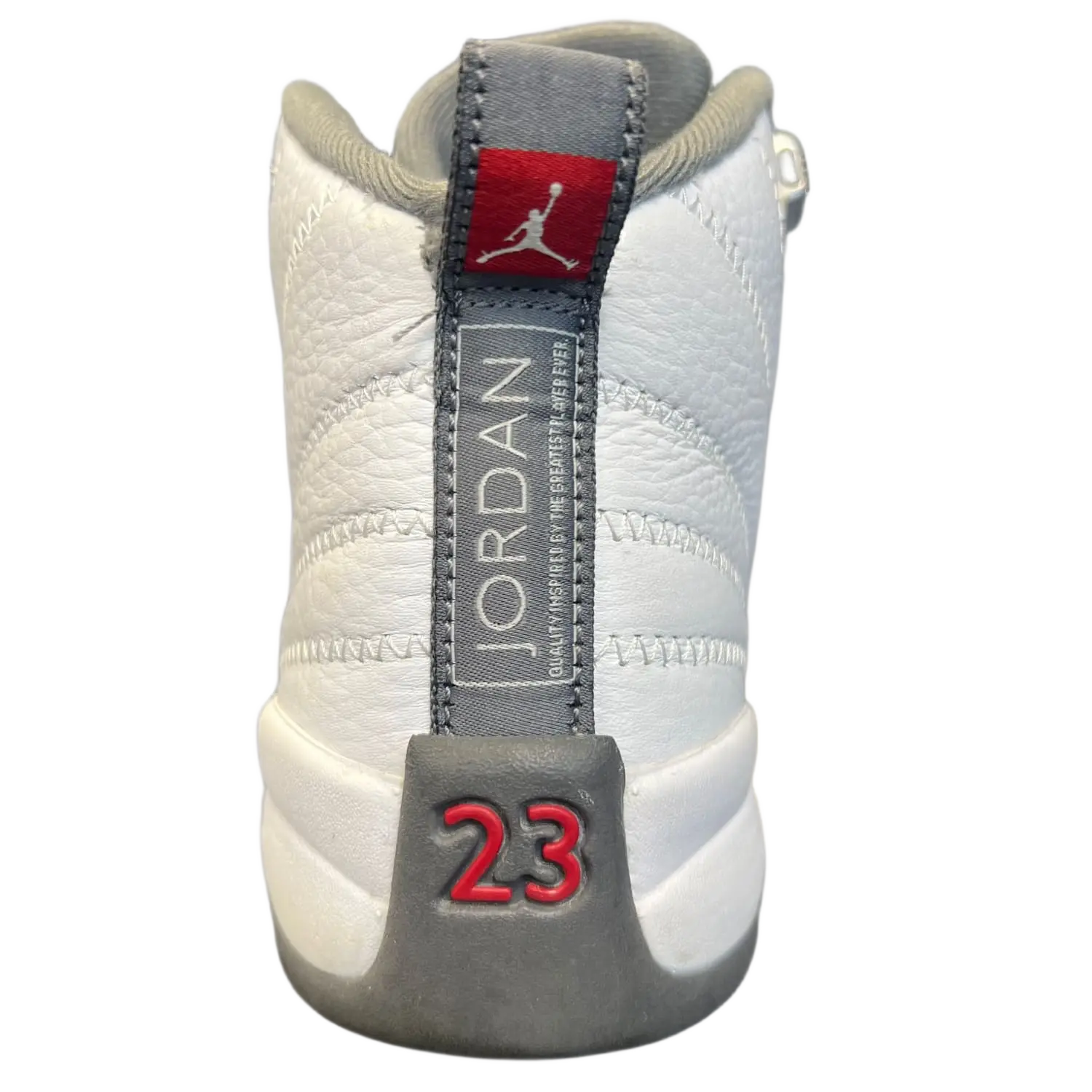 Jordan 12 Retro White Dark Grey (GS)