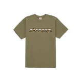 Supreme Skulls Spellout Tee Light Olive