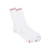 Supreme Hanes Crew Socks White (SINGLE PAIR)