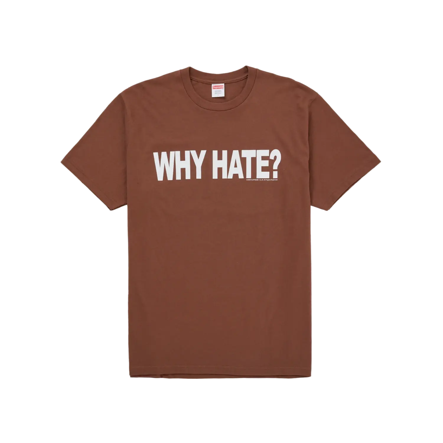 Supreme Based Tee Brown