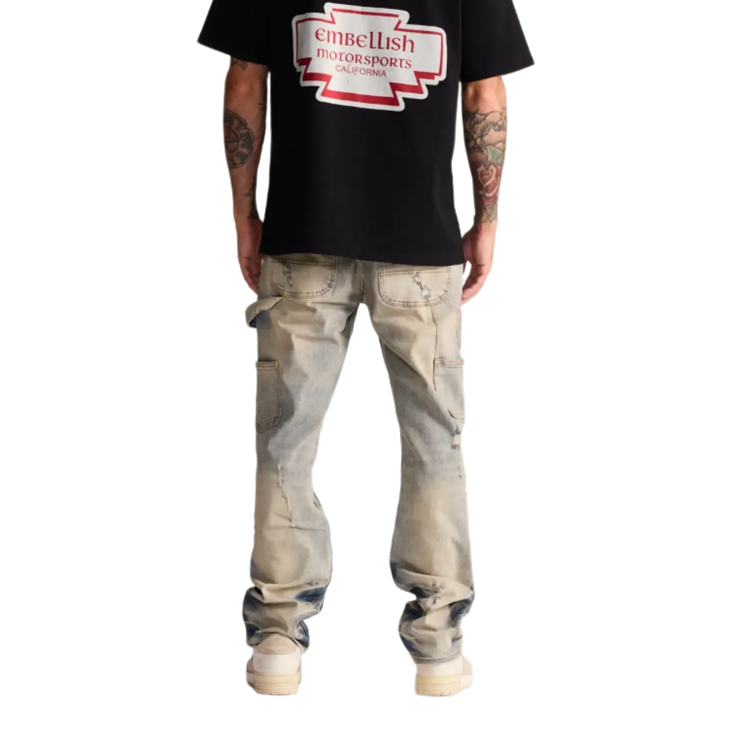 Embellish Heart Relaxed Sunbleach