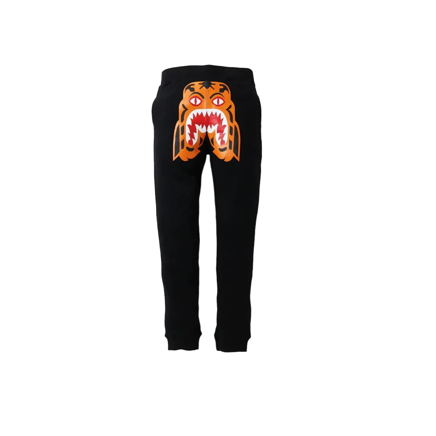 BAPE Tiger Slim Sweat Pants Black