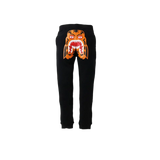 BAPE Tiger Slim Sweat Pants Black