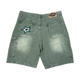Gasoline G Star 2.0 Denim Shorts Matcha